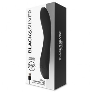 Los placeres de Lola Kean G-spot vibrator by Black & Silver