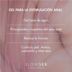 Los Placeres de Lola gel para estimulación anal Slow Sex Bijoux Indiscrets