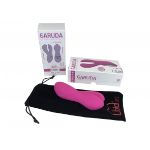 Los placeres de Lola vibrator for clitoris and G-spot Garuda by Libid Toys