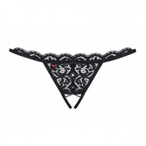 Los Placeres de Lola thong with back opening set 831-THC by Obsessive