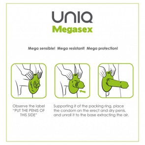 Los placeres de Lola, Megasex condoms by Uniq