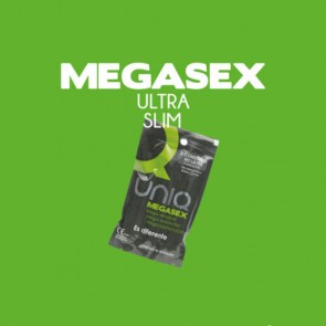 Los placeres de Lola, preservativos Megasex by Uniq