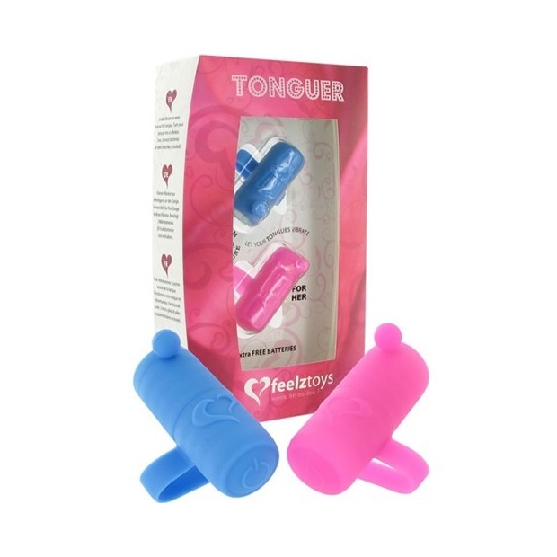 Los placeres de Lola vibrador clitorial Tonguer by Feelztoys